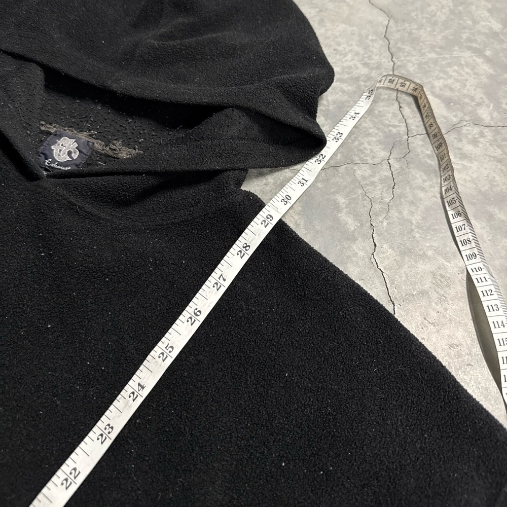 Black Exhaust Hoodie Sweatshirt with Yellow Logo - Picture 6 of 8